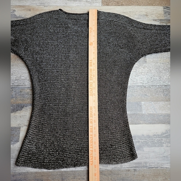 Ralph Lauren Black Label Women's Medium  Metallic Ribbed Knit Sparkly - Picture 6 of 9